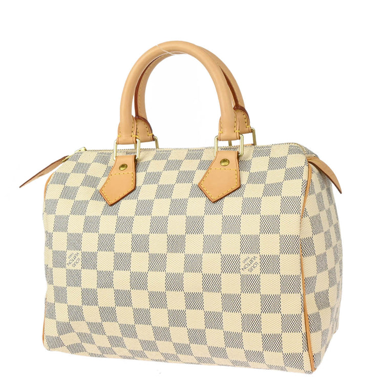 Louis Vuitton Damier Azur Speedy 25 Handbag N41534