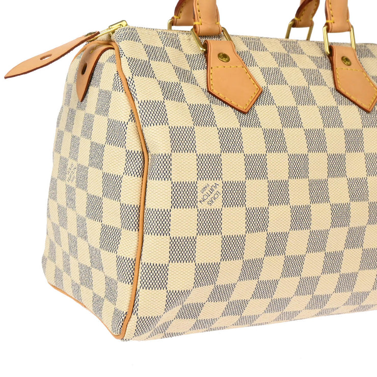 Louis Vuitton 2008 Damier Azur Speedy 25 Handbag N41534