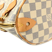 Louis Vuitton 2008 Damier Azur Speedy 25 Handbag N41534