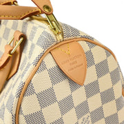 Louis Vuitton 2008 Damier Azur Speedy 25 Handbag N41534