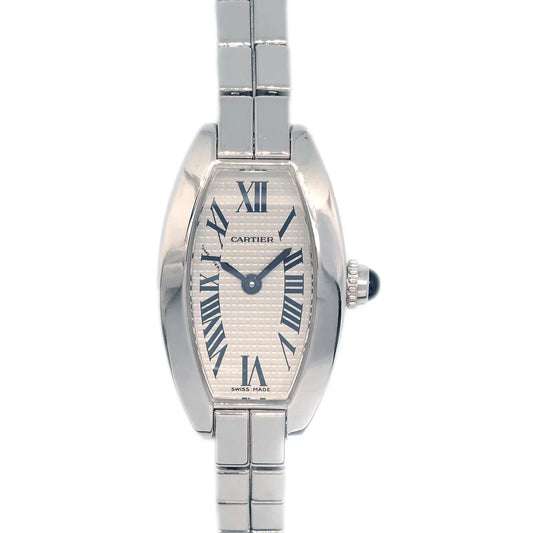 Syuuri Cartier Lanieres Tonneau Ref.2545 Quartz Watch 18KWG