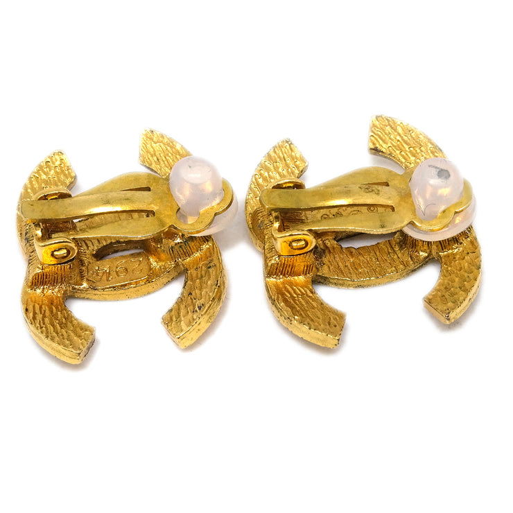 Chanel Gold CC Earrings Clip-On 29/2914