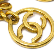 Chanel Dangle Earrings Clip-On Gold 95P/2927