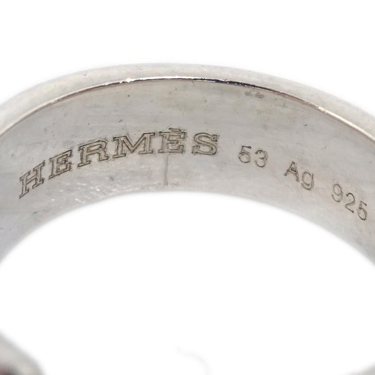 Hermes Ring Silver Ag925 #53 #50 #10