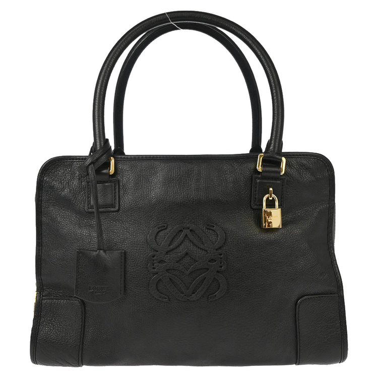 Loewe Black Amazona 36 Handbag