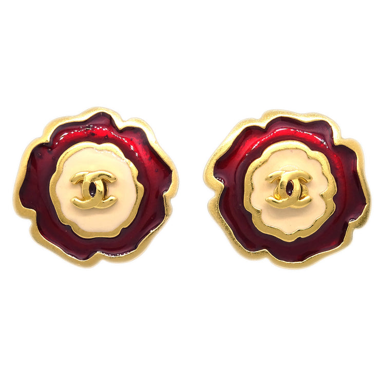 Chanel Gold Piercing Earrings 03P