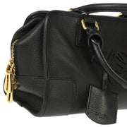 Loewe Black Leather Amazona 28 Handbag