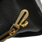 Loewe Black Leather Amazona 28 Handbag