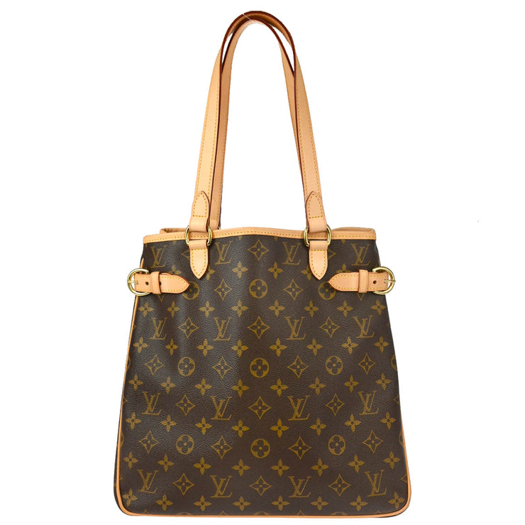 Louis Vuitton 2006 Monogram Batignolles Vertical Tote Handbag M51153