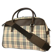 Burberry Beige Burberry Check 2way Shoulder Handbag