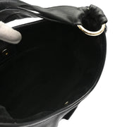 Yves Saint Laurent Black Leather St Tropez Handbag