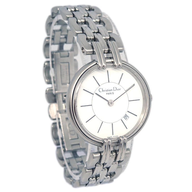 Christian Dior 66100 Bagheera Quartz Watch SS