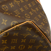 Louis Vuitton Monogram Keepall 55 Travel Duffle Handbag M41424