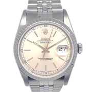 Rolex Oyster Perpetual Datejust 34mm Ref.16200 Self-winding Watch SS