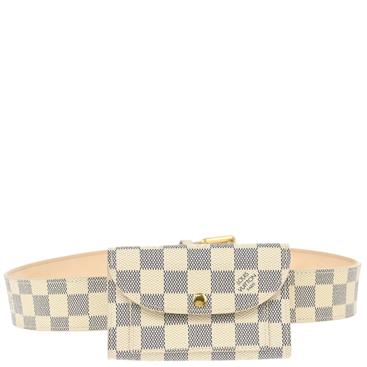 Louis Vuitton 2011 Damier Azur Ceinture Pochette Solo Bum Bag
