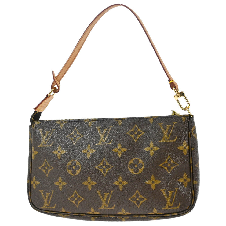 Louis Vuitton 2005 Monogram Pochette Accessoires Handbag M51980