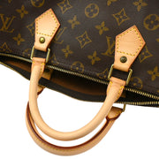 Louis Vuitton 1997 Monogram Speedy 35 Handbag M41524