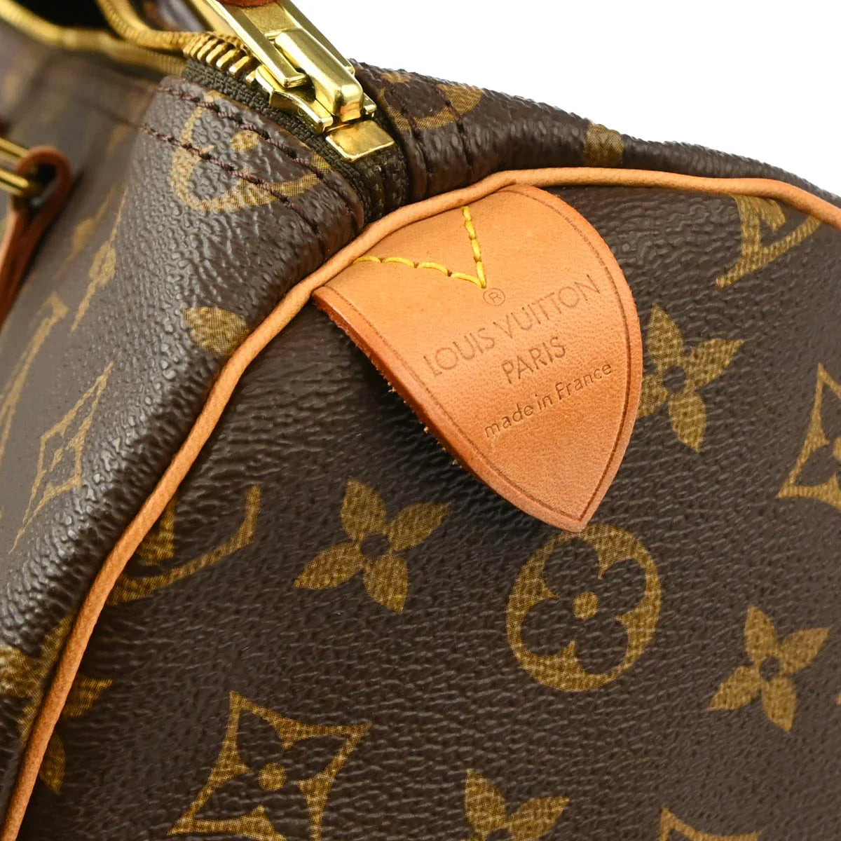 LOUIS VUITTON ゴールド モカシン Louis Vuitton 1997 Monogram Speedy 35 Handbag M41524 – AMORE