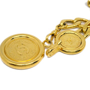 Chanel Medallion Chain Belt Gold 94A Small Good