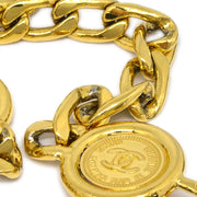 Chanel Medallion Chain Belt Gold 94A Small Good