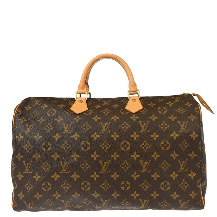 Louis Vuitton 2004 Monogram Speedy 40 Duffle Handbag M41522