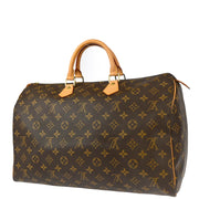 Louis Vuitton 2004 Monogram Speedy 40 Duffle Handbag M41522