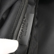 Chanel 2003-2004 Black Nylon Sport Line Duffle Gym Bag