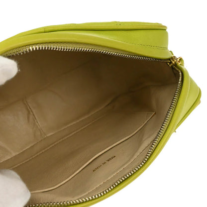Chanel 1994-1996 Light Green Lambskin Camera Bag Mini