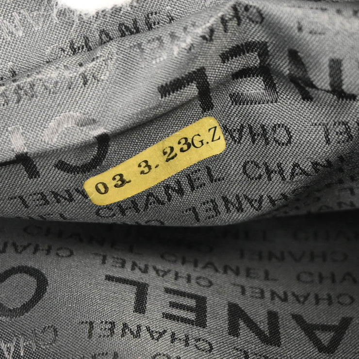 Chanel Black Nylon Sport Line Duffle Gym Bag