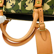 Louis Vuitton 2008 Green Monogramouflage Speedy 35 Handbag M95773