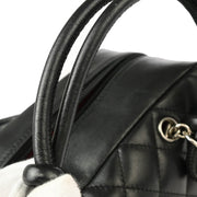 Chanel Black 2006-2008 Calfskin Cambon Ligne Handbag