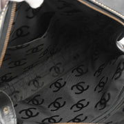 Chanel 2000-2001 Black Calfskin Wild Stitch Handbag