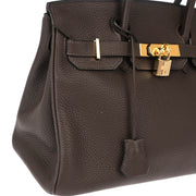 Hermes Cafe Togo Birkin 30 Handbag