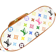 Louis Vuitton 2004 White Monogram Multicolor Theda GM Handbag M92347