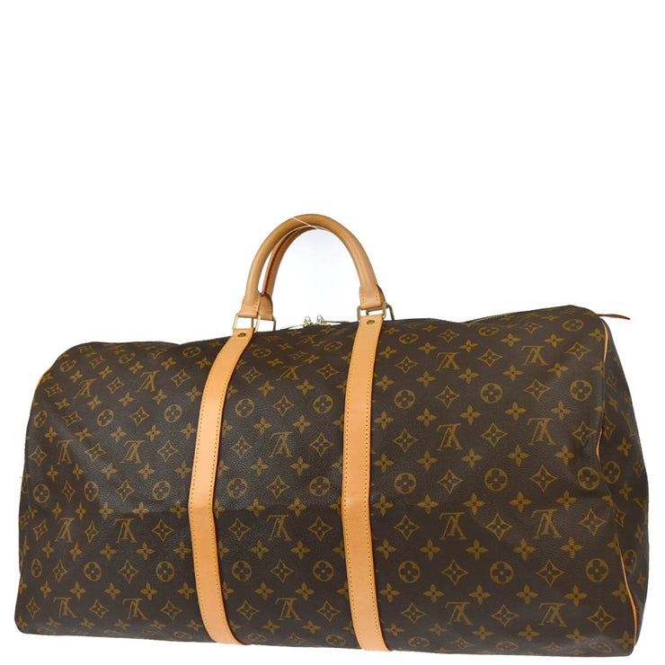 Louis Vuitton 1999 Monogram Keepall 60 Duffle Handbag M41422