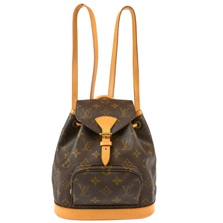 Louis Vuitton 1997 Monogram Mini Montsouris Backpack M51137