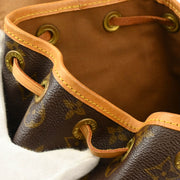 Louis Vuitton 1997 Monogram Mini Montsouris Backpack M51137