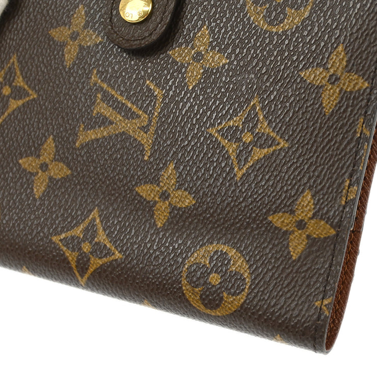 Louis Vuitton 2002 Monogram Agenda PM Note Book Cover R20005 Small Good