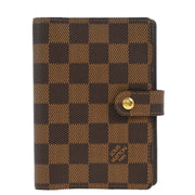 Louis Vuitton 2009 Damier Agenda PM Note Book Cover R20700 Small Good