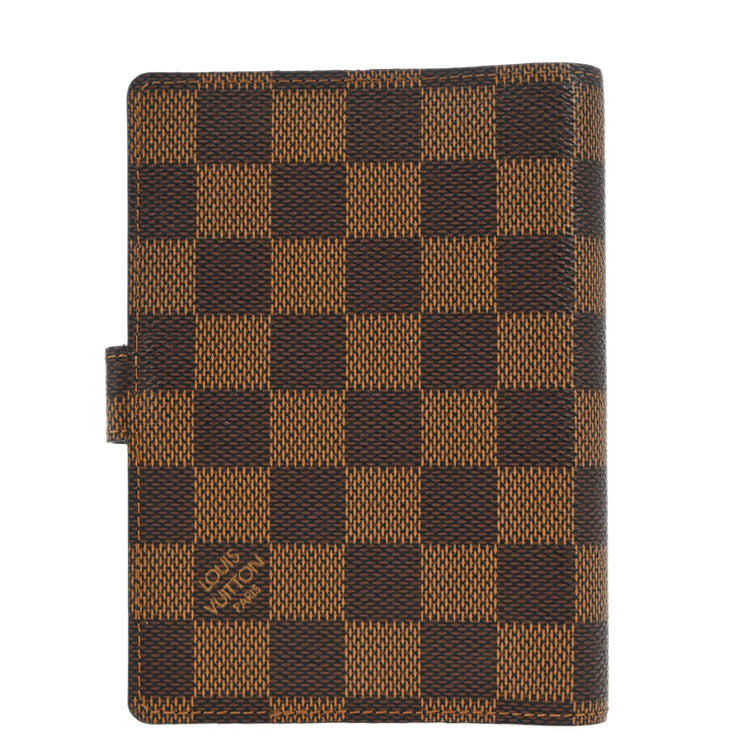 Louis Vuitton Damier Agenda PM Note Book Cover R20700 Small Good