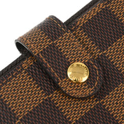 Louis Vuitton 2009 Damier Agenda PM Note Book Cover R20700 Small Good