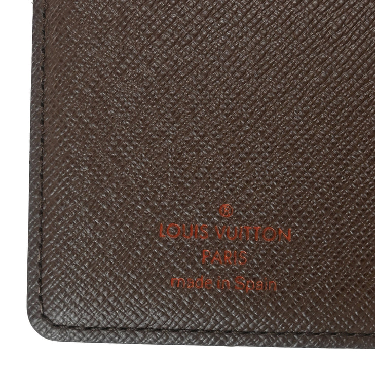 Louis Vuitton 2009 Damier Agenda PM Note Book Cover R20700 Small Good