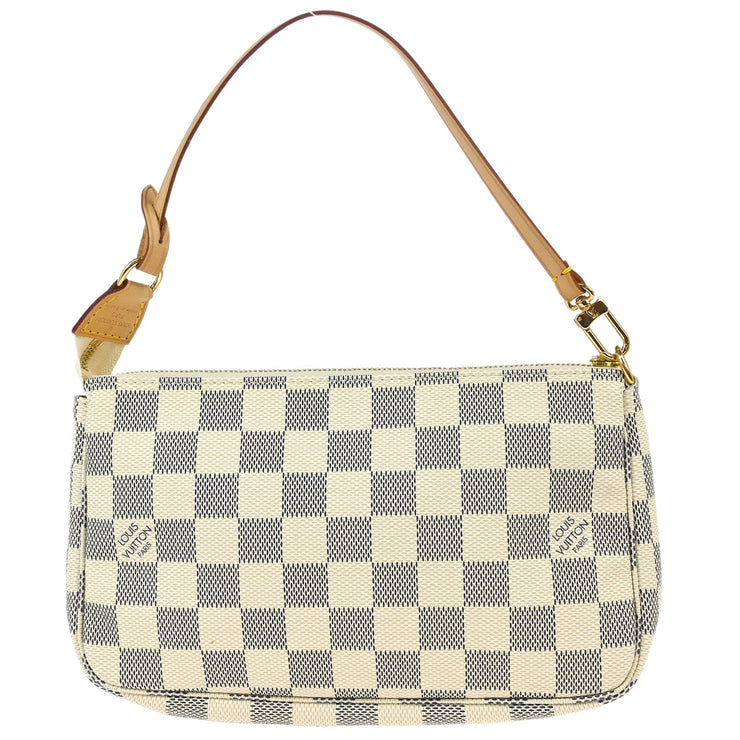 Louis Vuitton Damier Azur Pochette Accessoires Handbag N51986