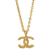 Chanel Gold Mini CC Chain Pendant Necklace 376/1982