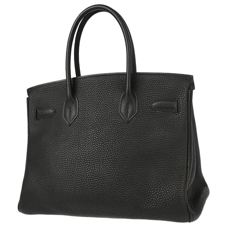 Hermes 2004 Black Togo Birkin 30 Handbag