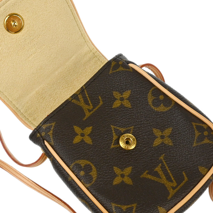 Louis Vuitton 2006 Monogram Pochette Cancun Shoulder Bag M60018