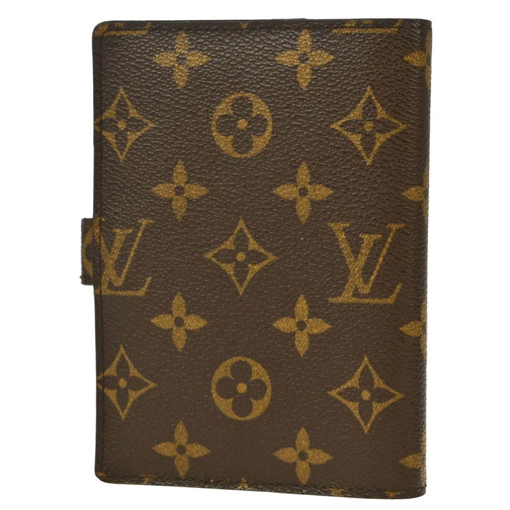 Louis Vuitton 2004 Monogram Agenda PM Note Book Cover R20005 Small Good