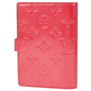 Louis Vuitton Monogram Vernis Agenda PM Note Book Cover R2101F Small Good