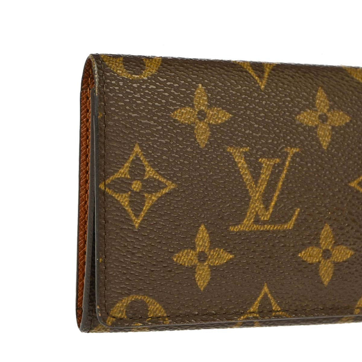 Louis Vuitton 2002 Monogram Enveloppe Carte De Visite Card Case M62920 Small Good