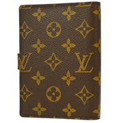 Louis Vuitton Monogram Agenda PM Note Book Cover R20005 Small Good